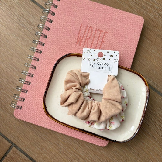 Scrunchies florales