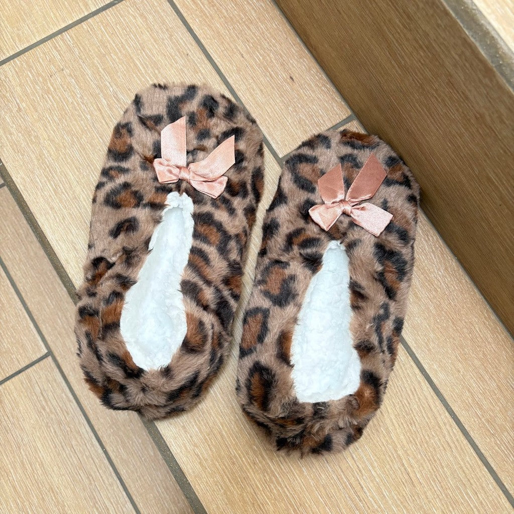 Pantuflas animal print