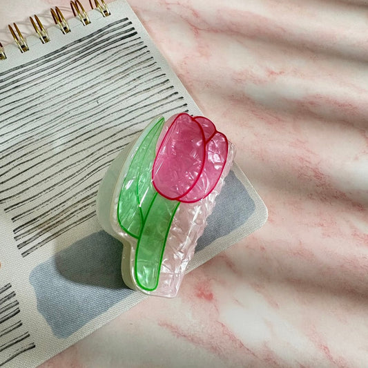 Hairclip tulipanes