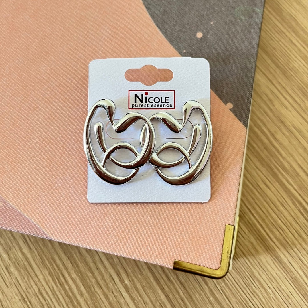 Aretes abrazo