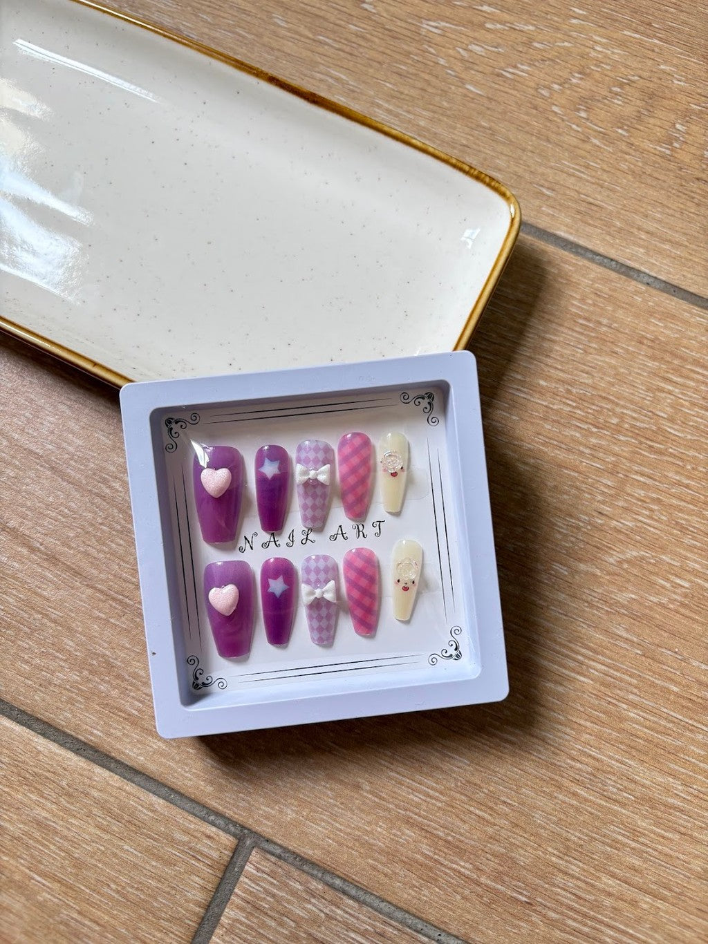 Uñas pressOn cajita Pro