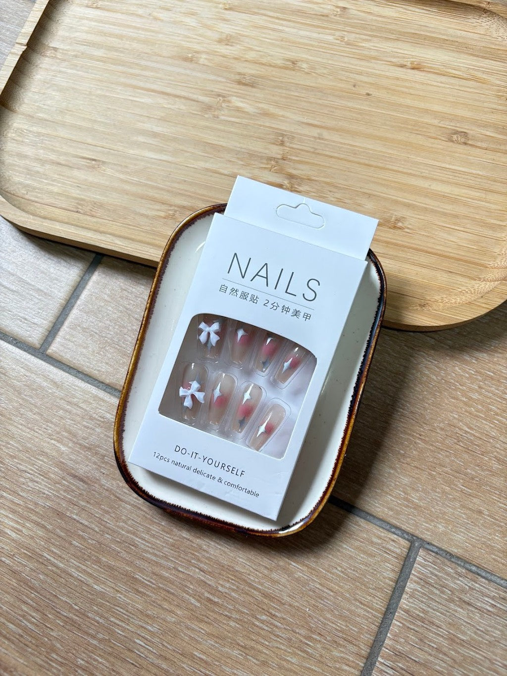 Uñas PressOn coquette largas