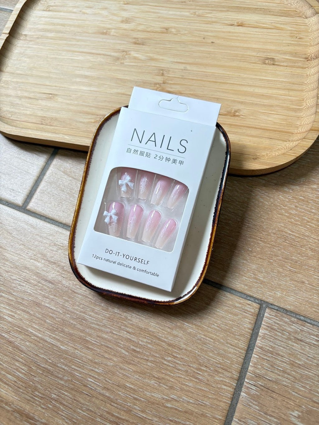 Uñas PressOn coquette largas
