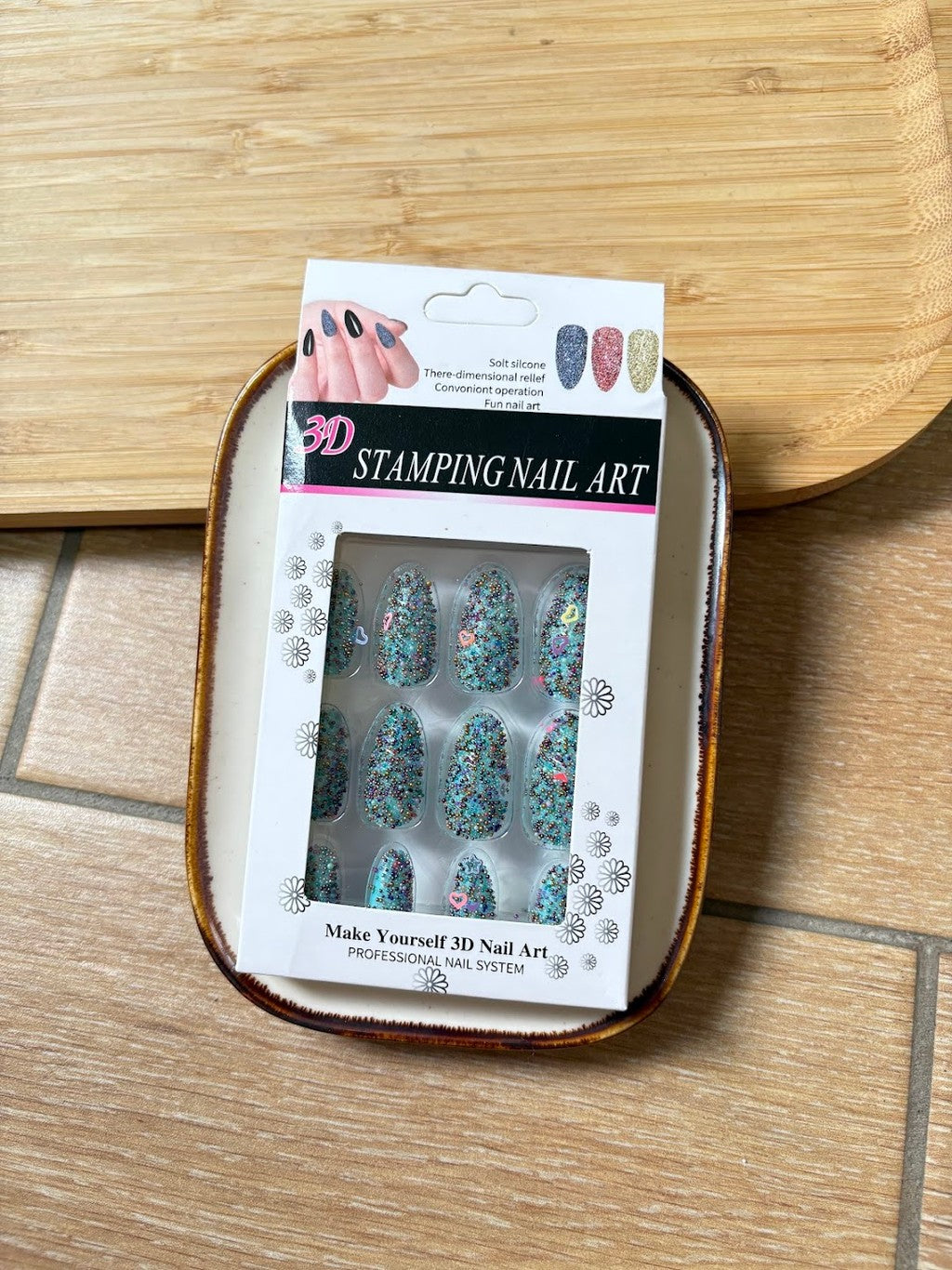 Uñas pressOn bolitas