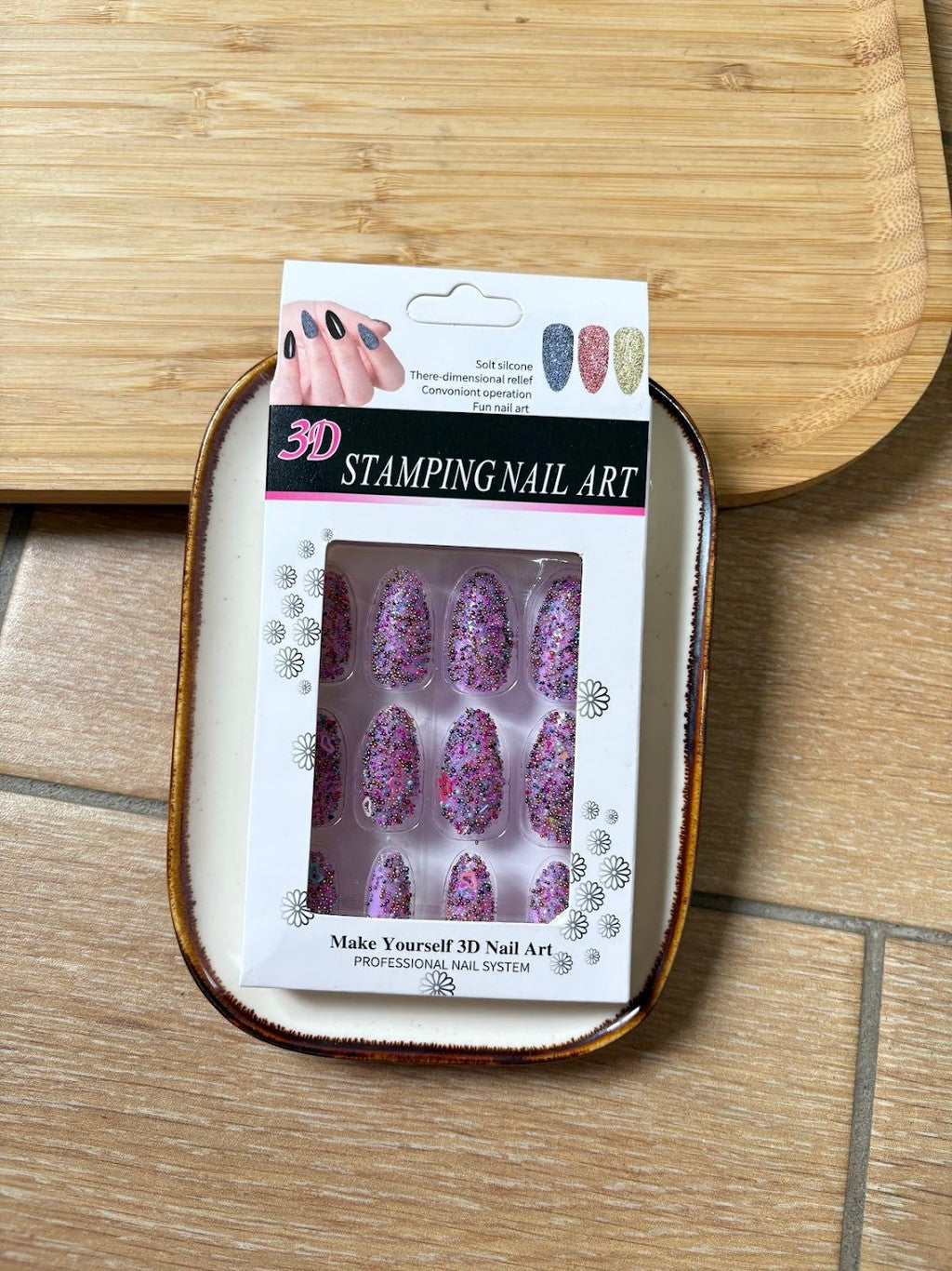 Uñas pressOn bolitas
