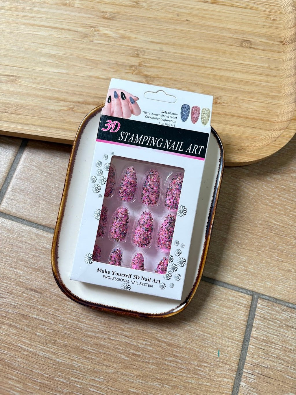 Uñas pressOn bolitas