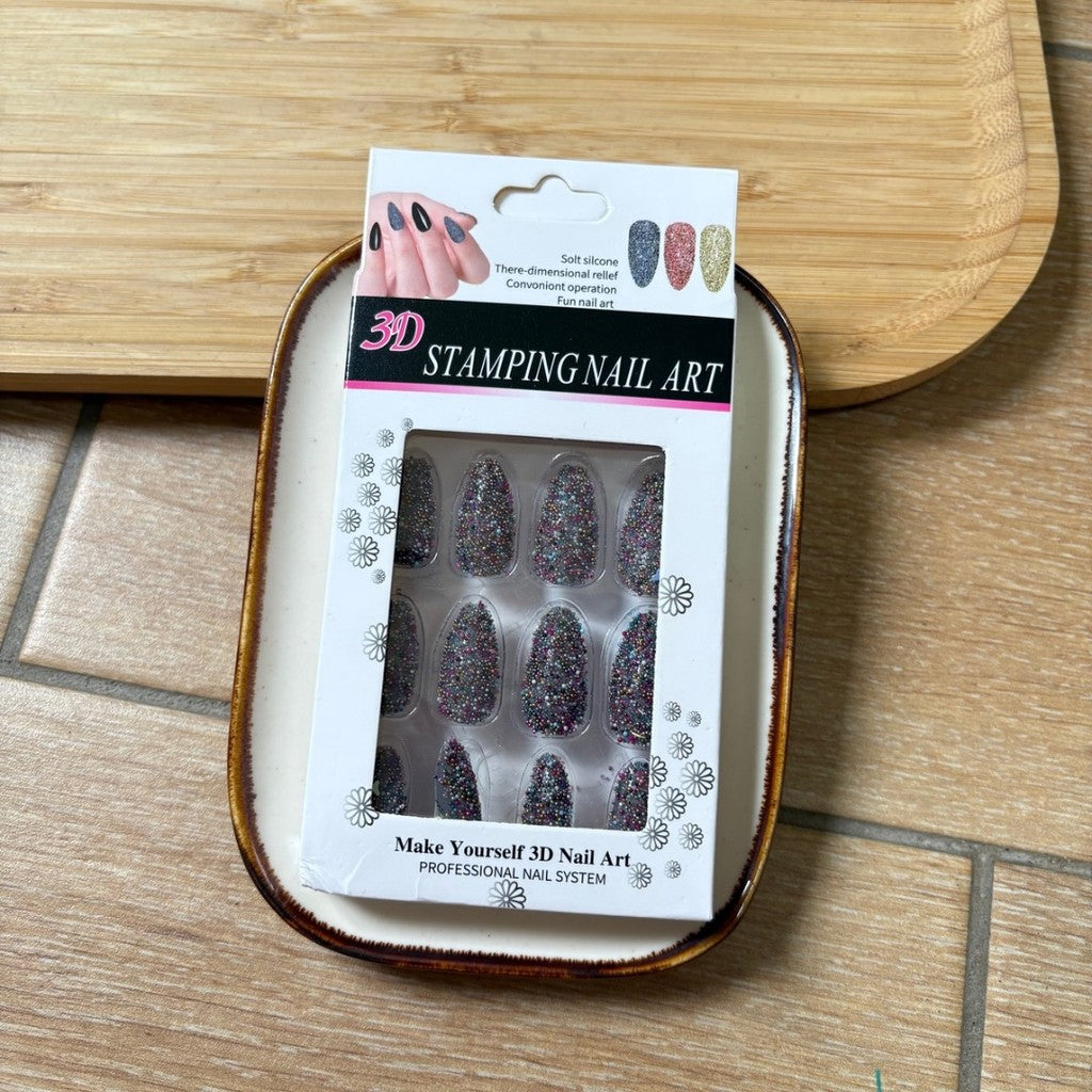 Uñas pressOn bolitas
