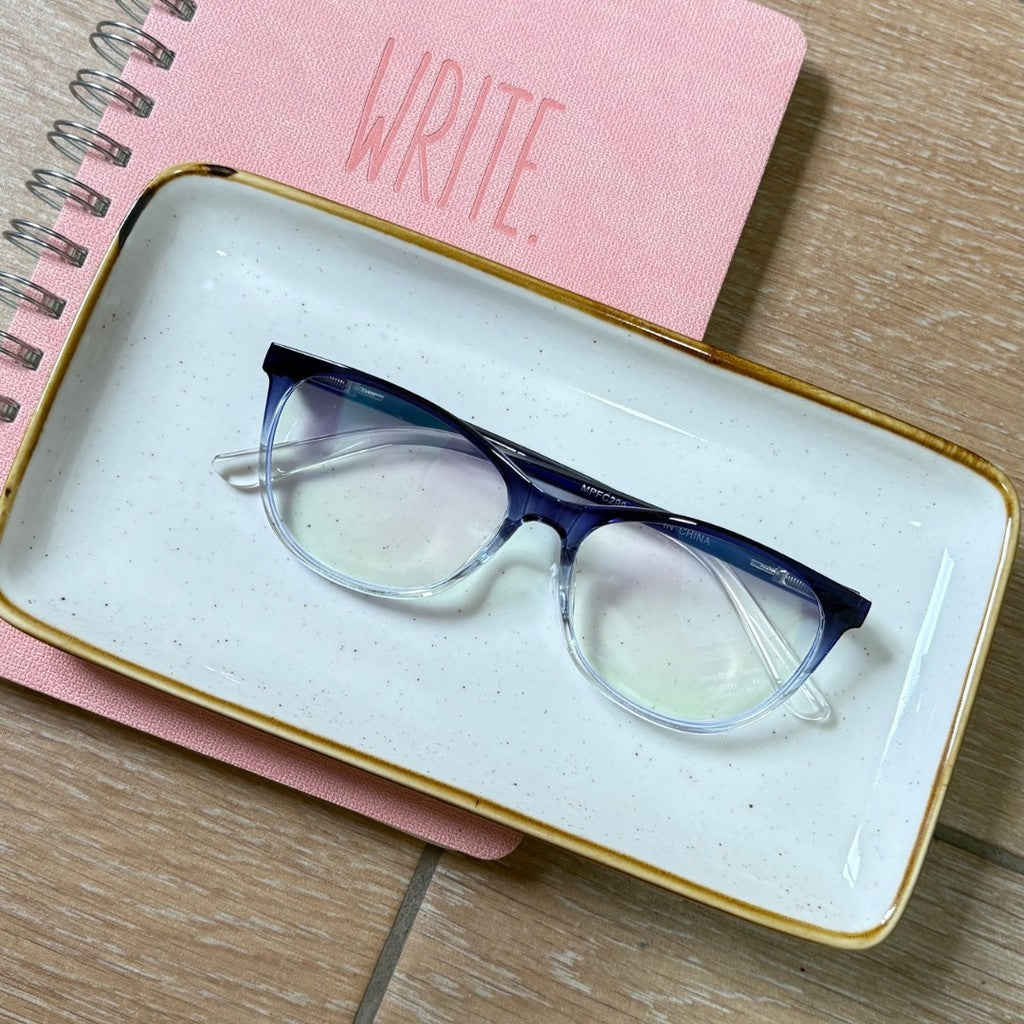 Lentes antireflejo bicolor
