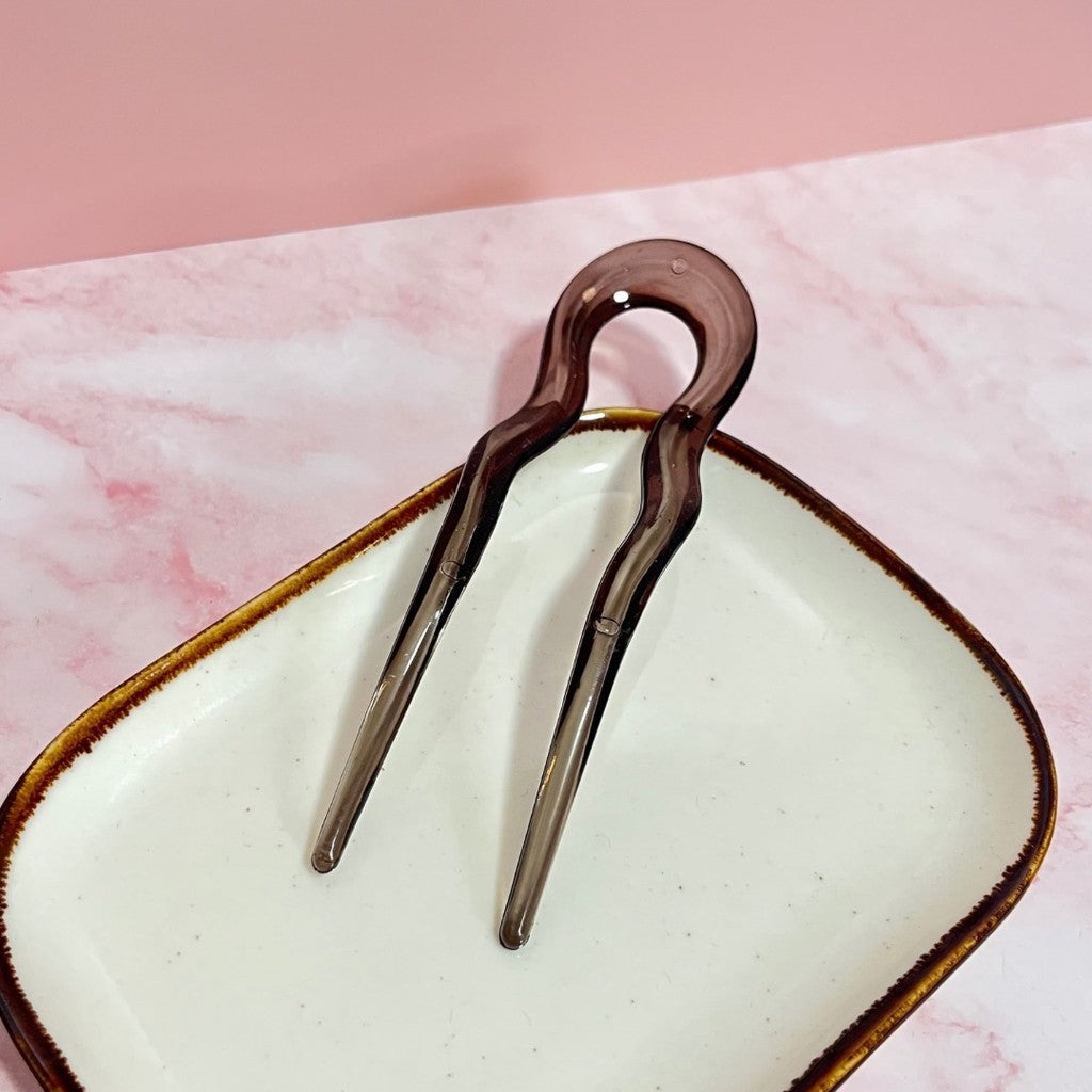 Pinza francesa ondas con diseño