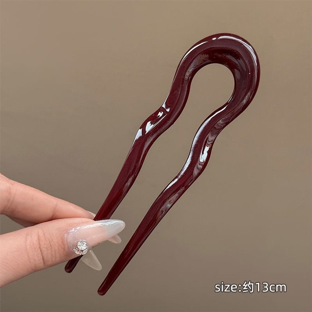 Pinza francesa ondas con diseño