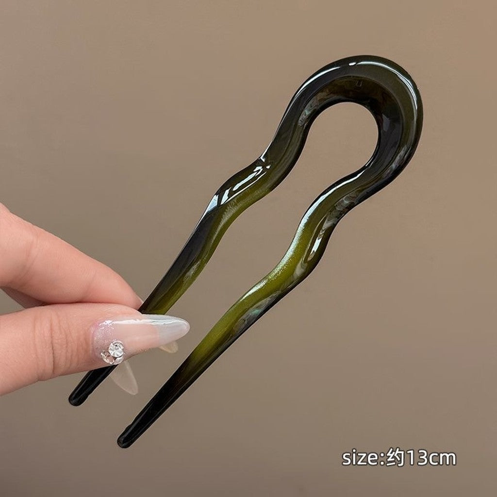 Pinza francesa ondas con diseño