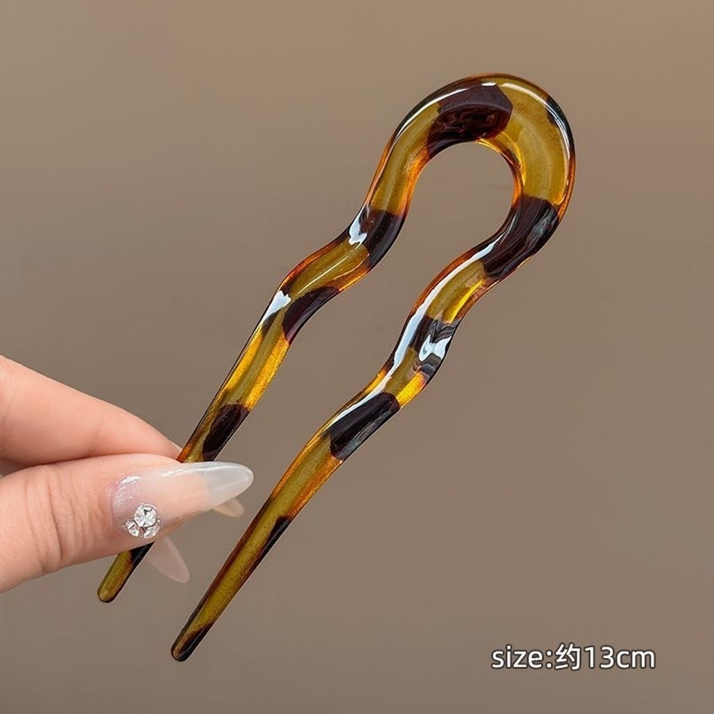 Pinza francesa ondas con diseño