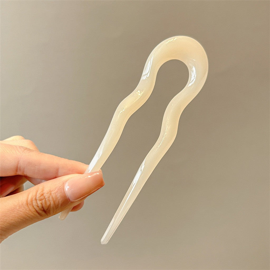 Pinza francesa ondas con diseño
