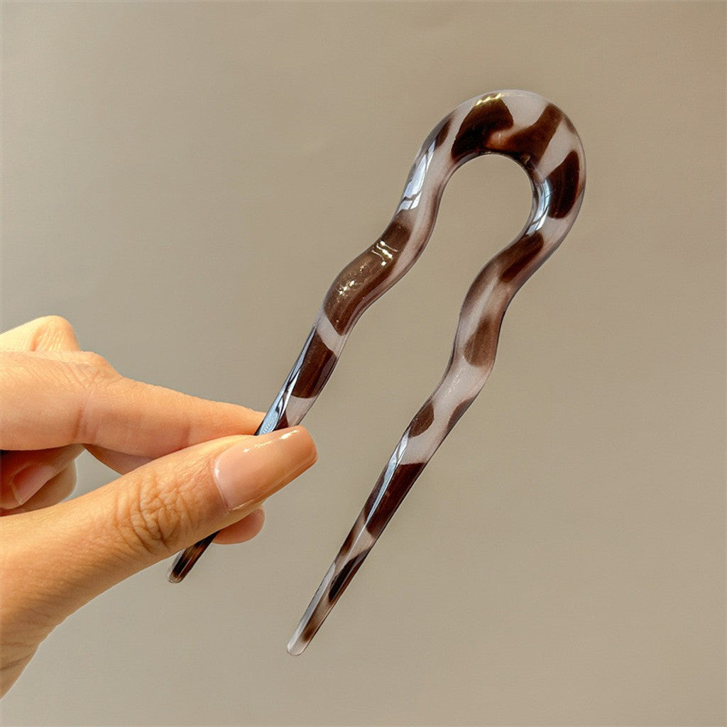 Pinza francesa ondas con diseño