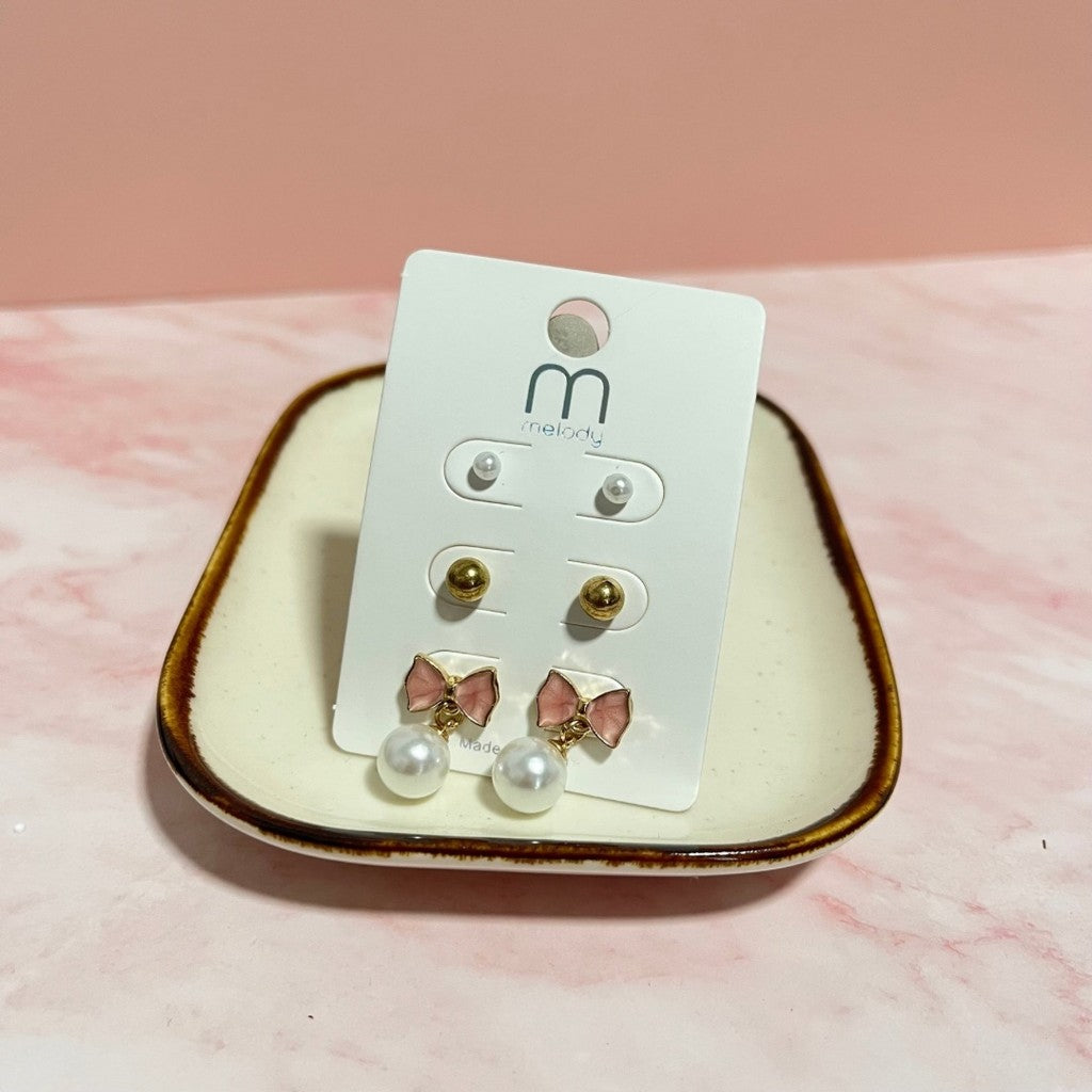 Set moñita y perla
