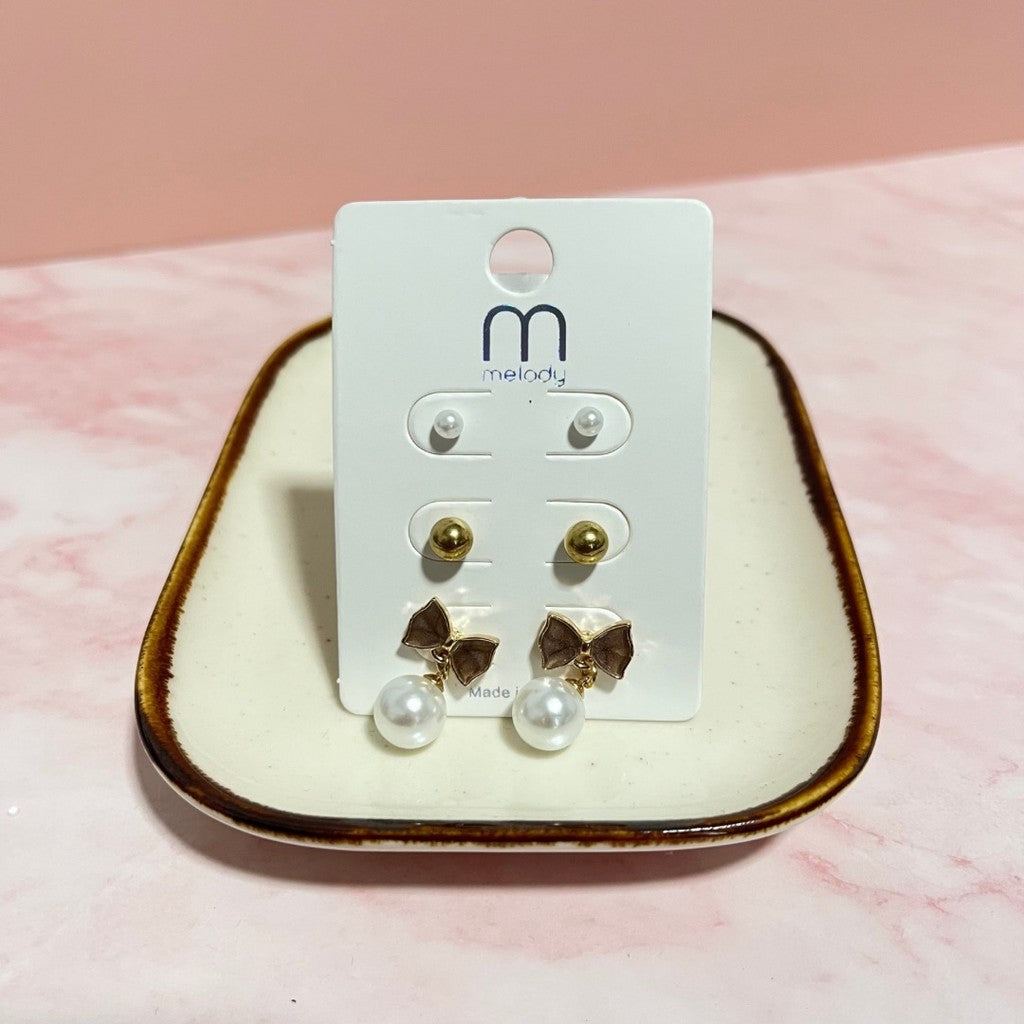 Set moñita y perla