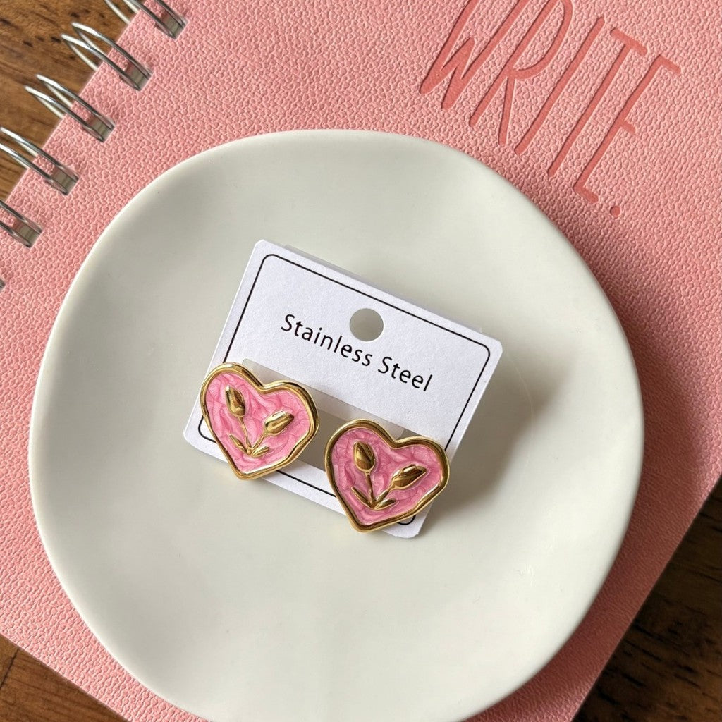 Aretes tulip love