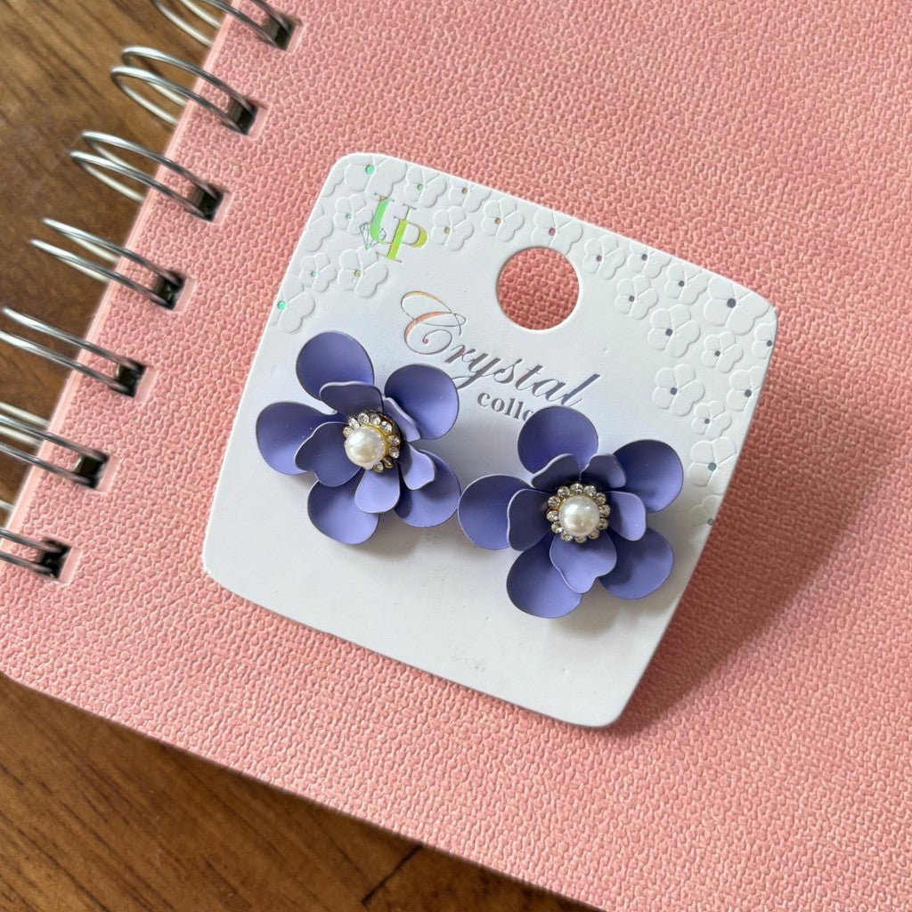 Aretes Flor daisy 3D