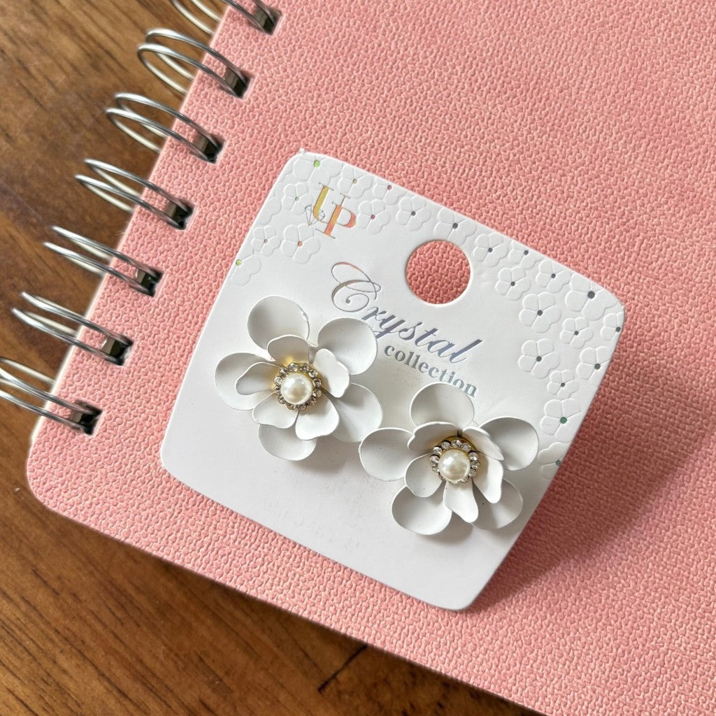 Aretes Flor daisy 3D