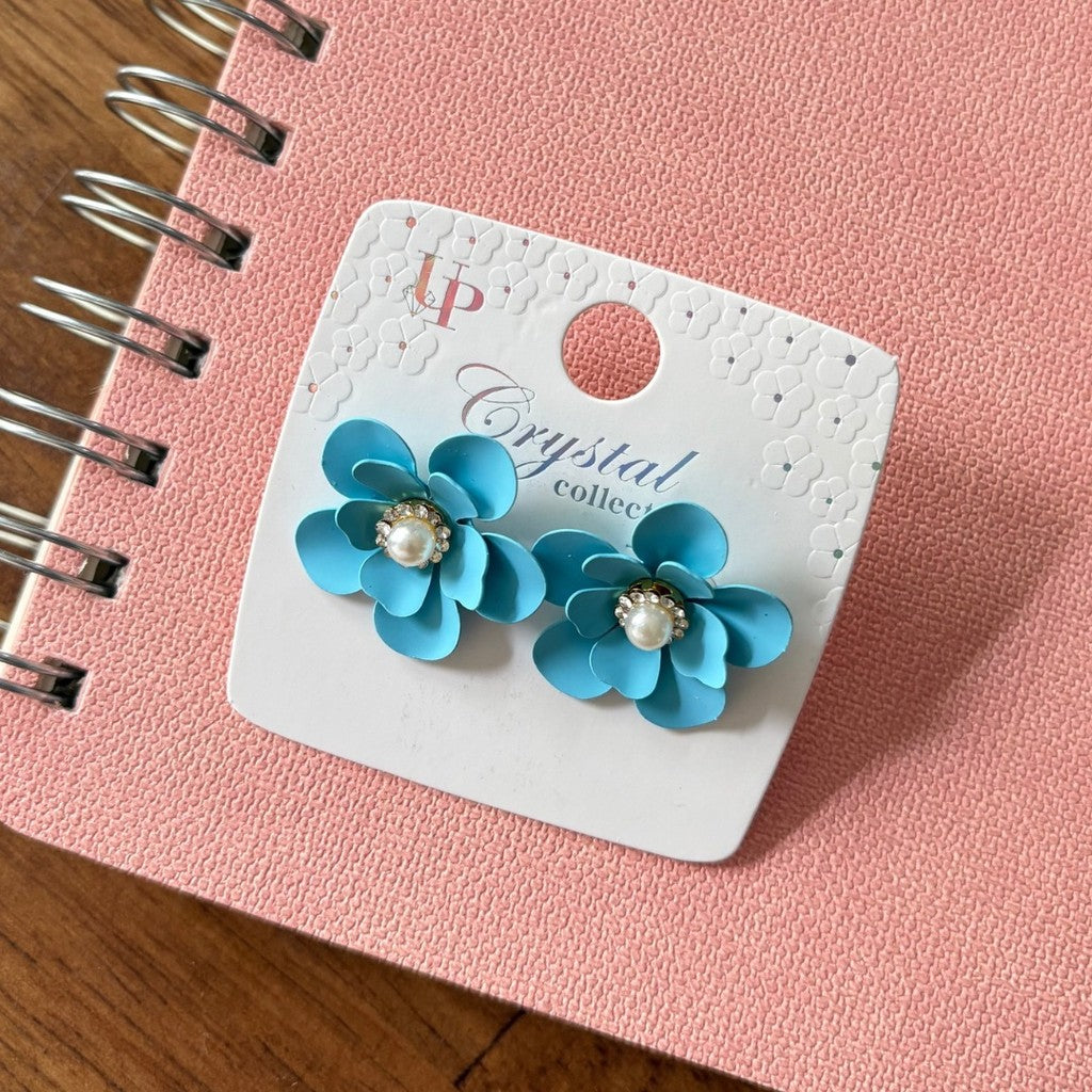 Aretes Flor daisy 3D