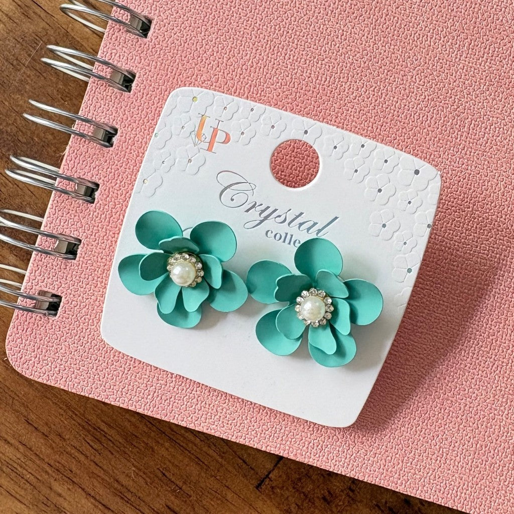 Aretes Flor daisy 3D