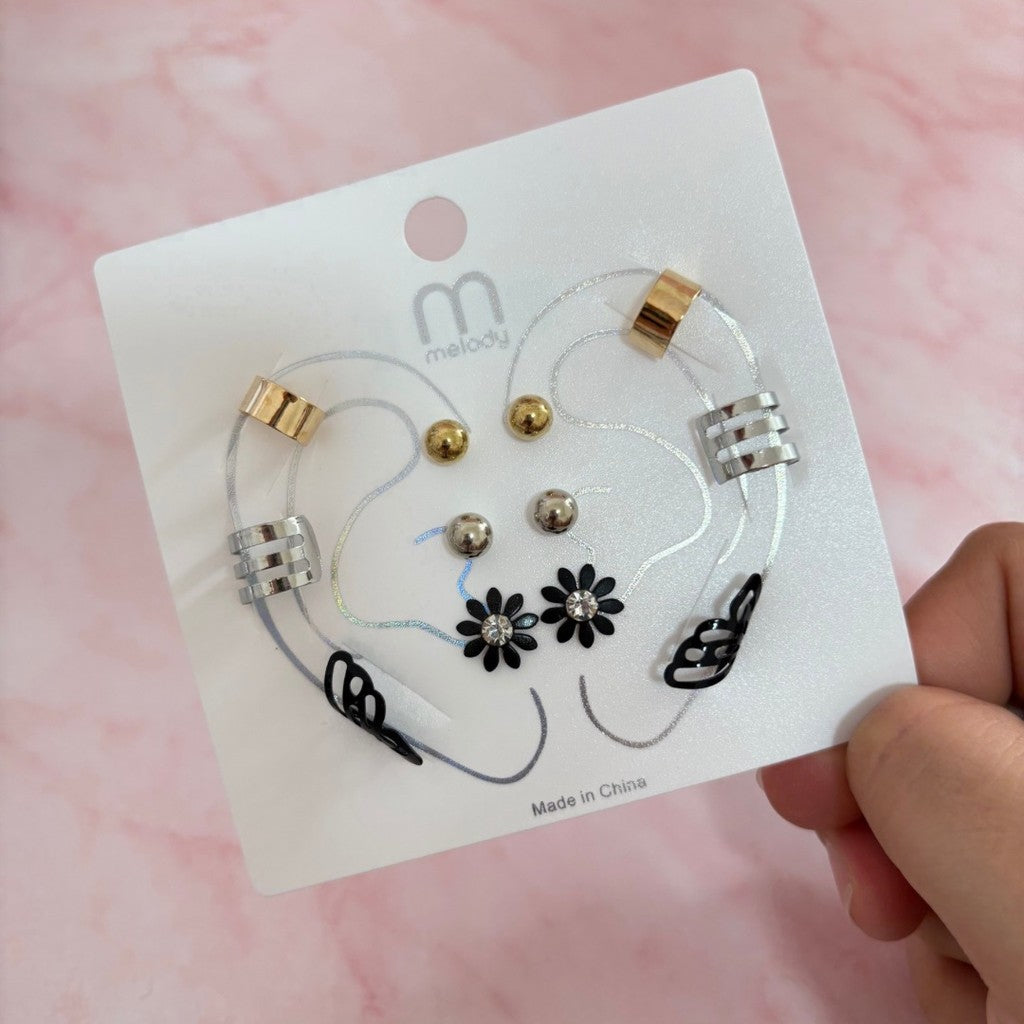 Set de earcuff Mariposa