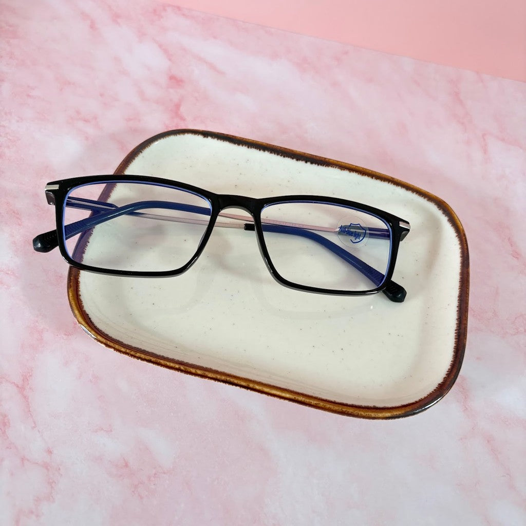 Lentes antireflejo rectangular