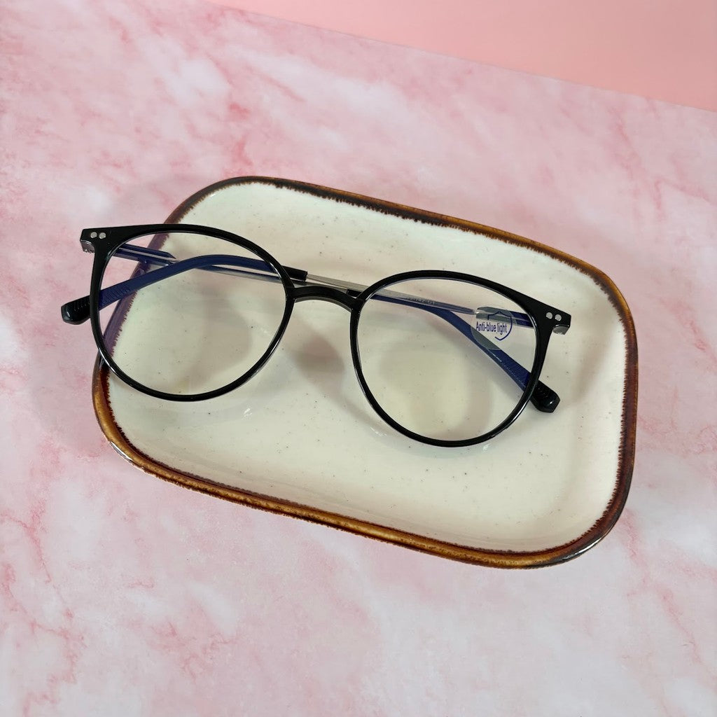 Lentes antireflejo redondos