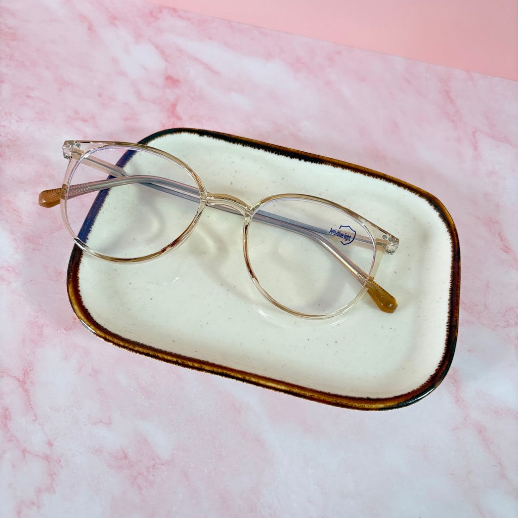 Lentes antireflejo redondos