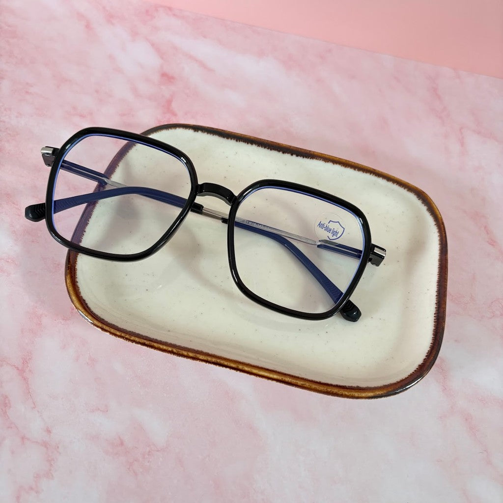 Lentes antireflejo cuadrados