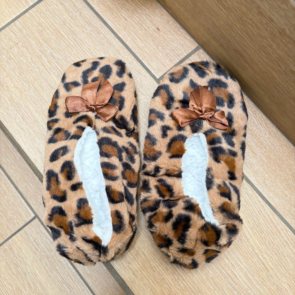 Pantuflas animal print