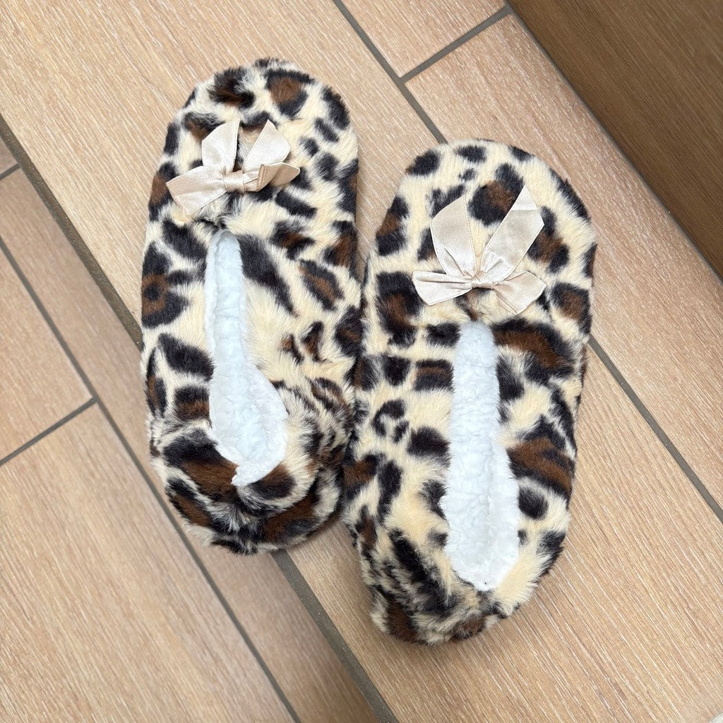 Pantuflas animal print