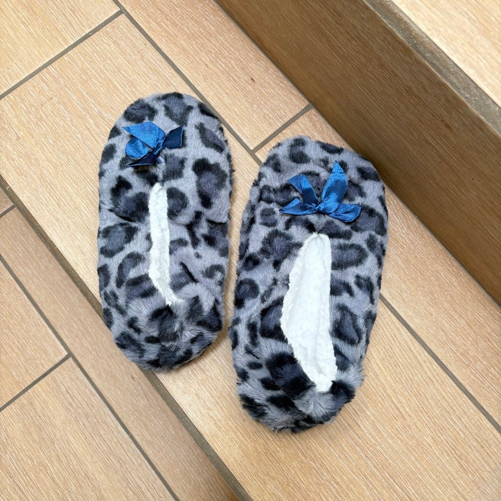 Pantuflas animal print