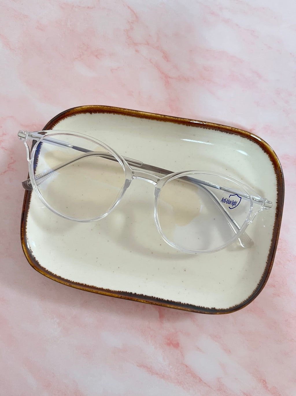 Lentes antireflejo redondos