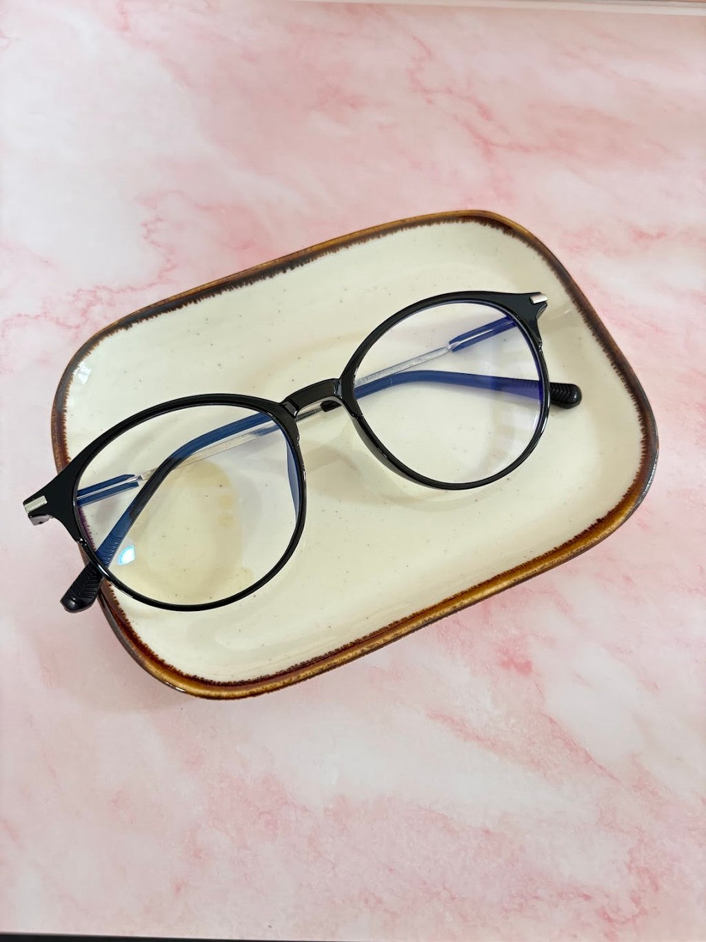 Lentes antireflejo redondos
