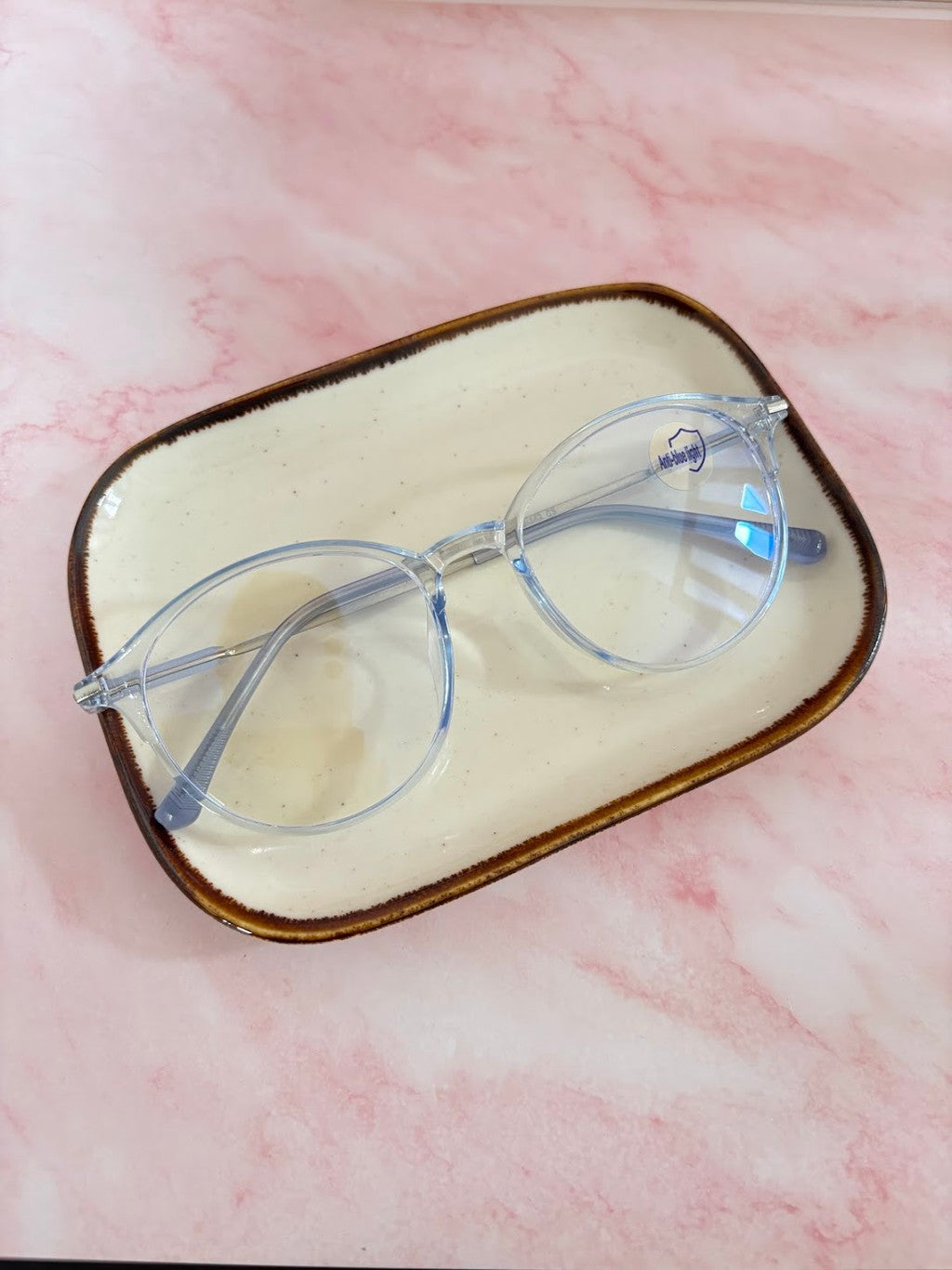 Lentes antireflejo redondos