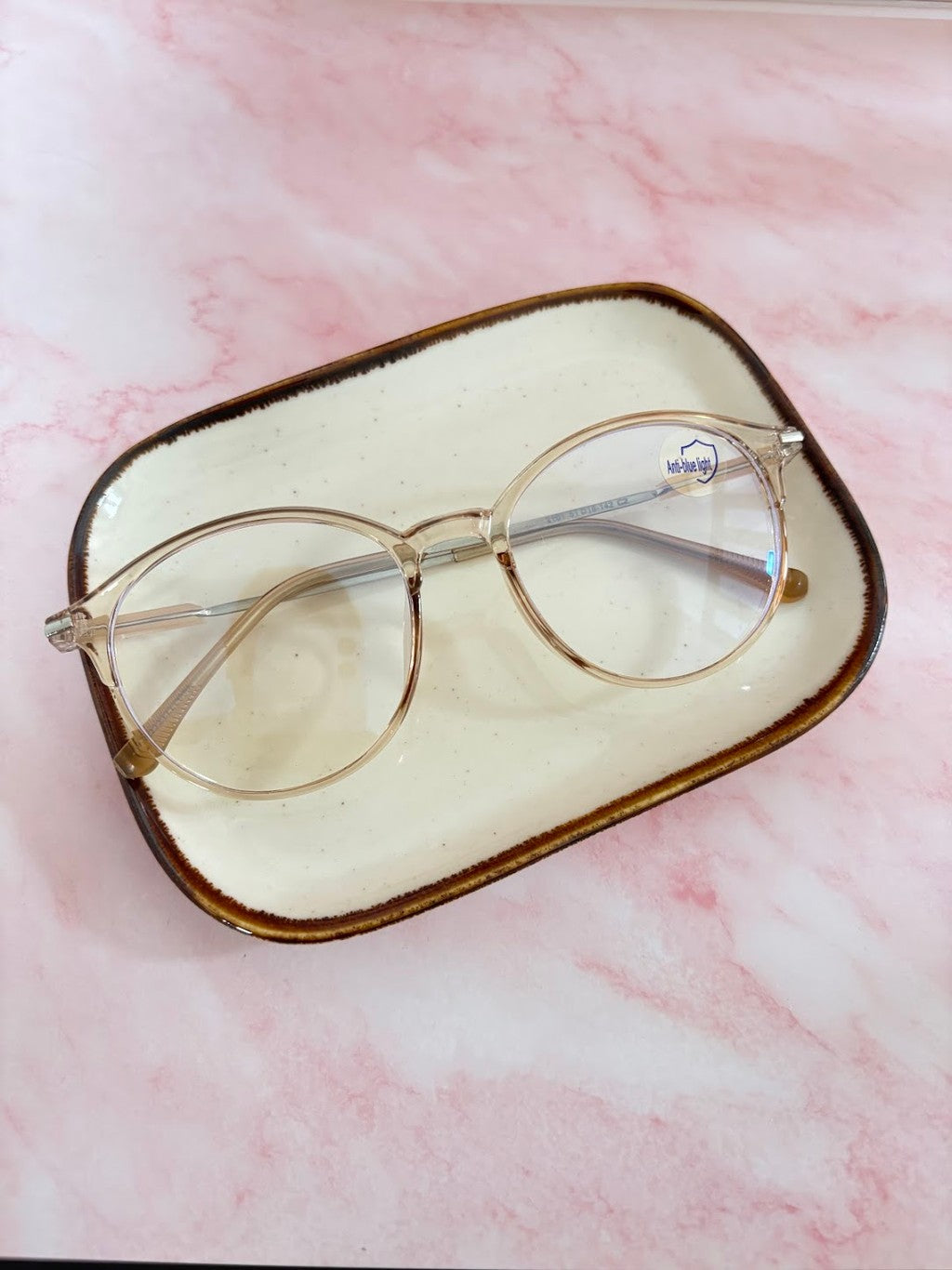Lentes antireflejo redondos