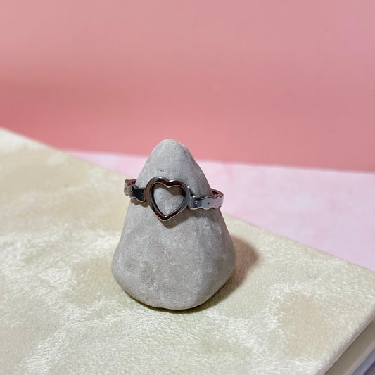 Anillo mini love inox