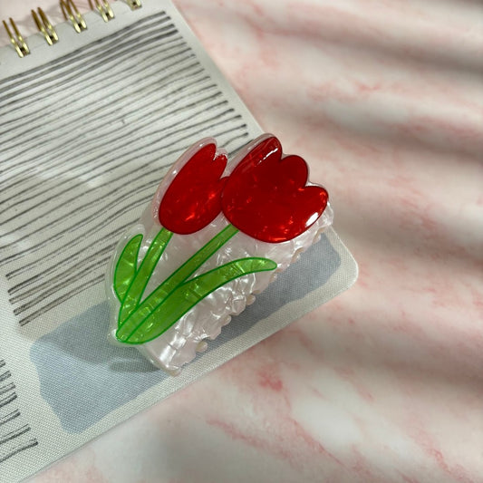 Hairclip tulipanes
