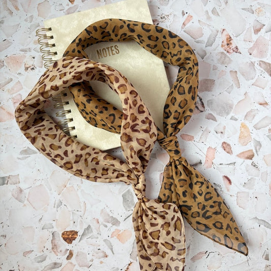 Pañoleta animal print