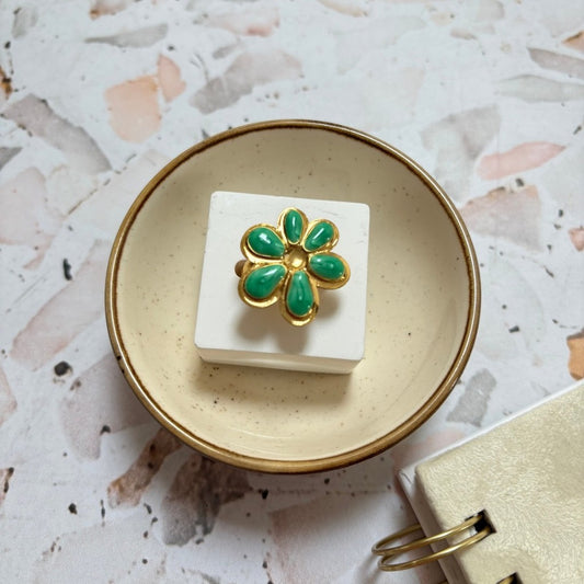 Anillo ajustable flor pequeña
