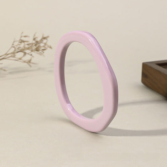 Pulsera de resina ondas cerradas