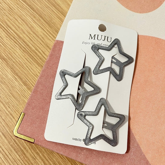 Trio de ganchos de estrella