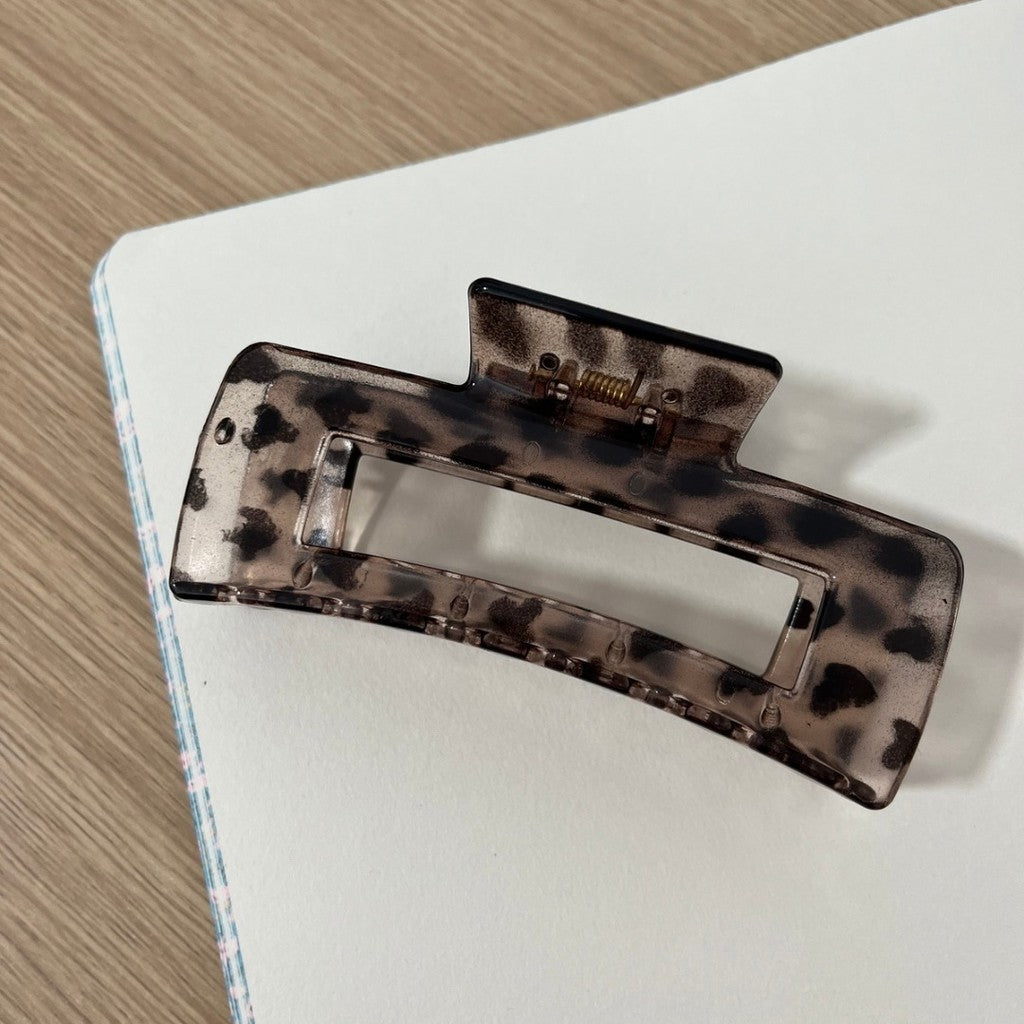 Gancho rectangular animal print