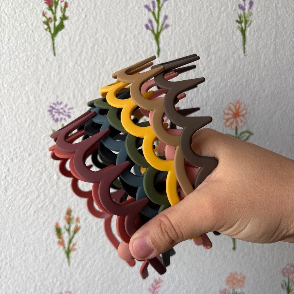 Diademas Zig Zag mate