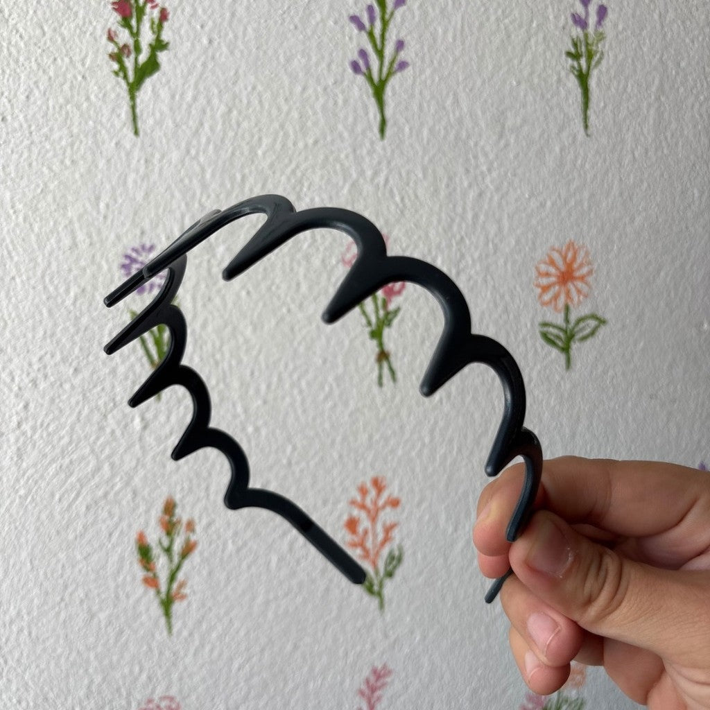 Diademas Zig Zag brillante