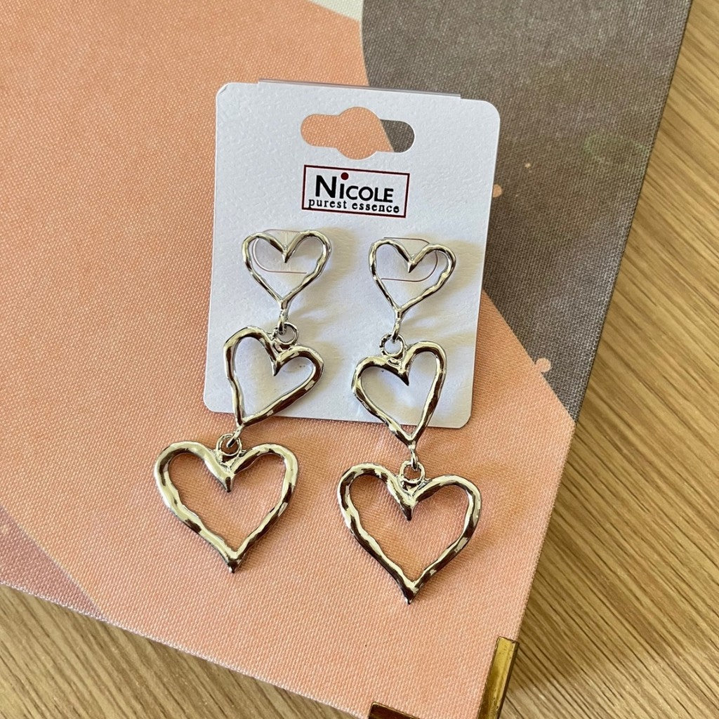 Aretes lluvia de amor